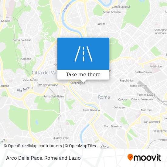 Arco Della Pace map