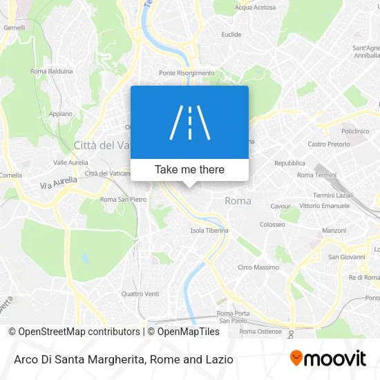 Arco Di Santa Margherita map