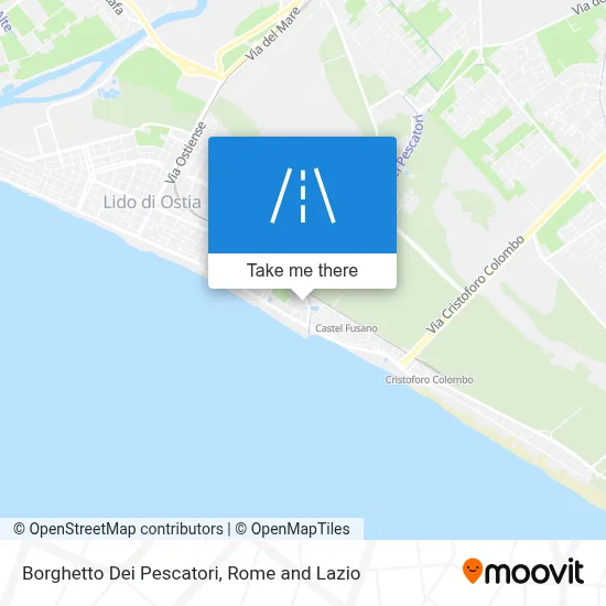 Borghetto Dei Pescatori map