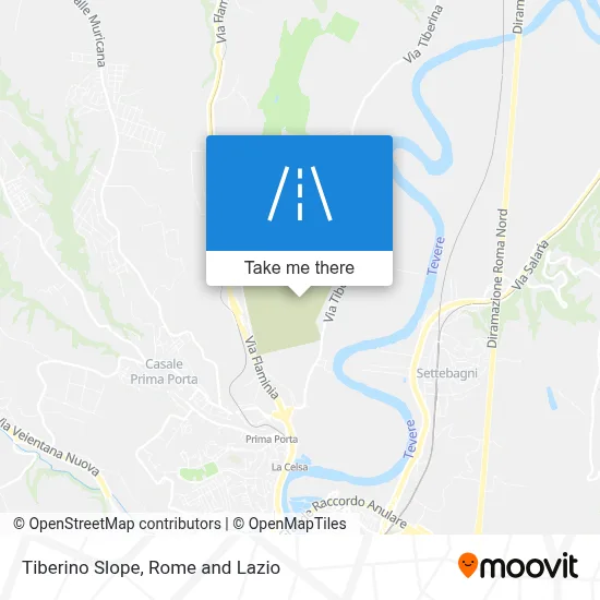Tiberino Slope map