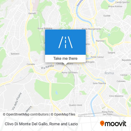 Clivo Di Monte Del Gallo map