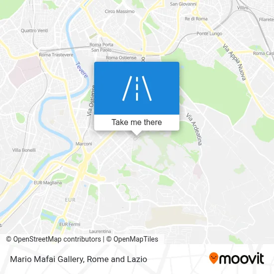 Mario Mafai Gallery map