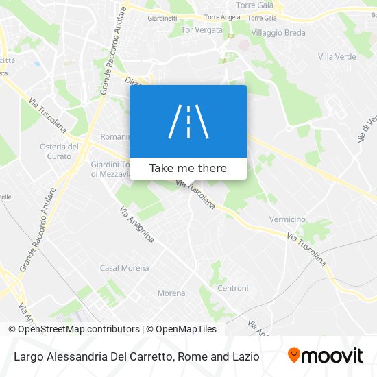 Largo Alessandria Del Carretto map