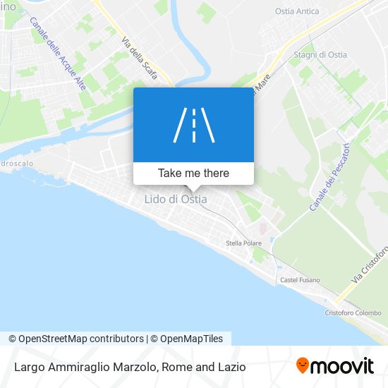 Largo Ammiraglio Marzolo map