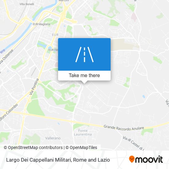 Largo Dei Cappellani Militari map