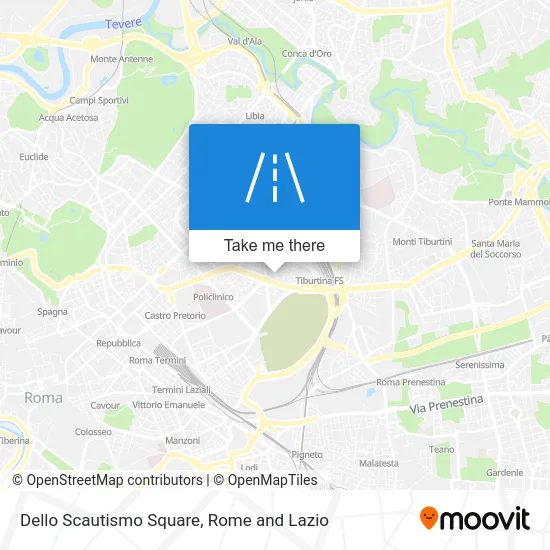 Dello Scautismo Square map