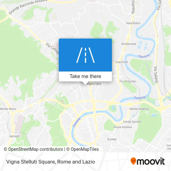 Vigna Stelluti Square map