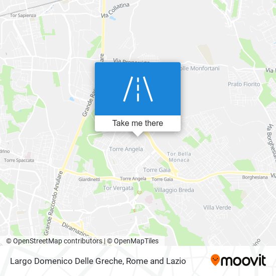 Largo Domenico Delle Greche map