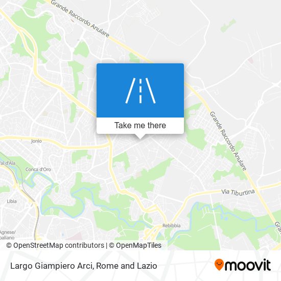 Largo Giampiero Arci map