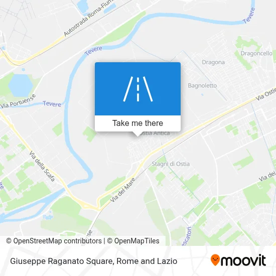 Giuseppe Raganato Square map