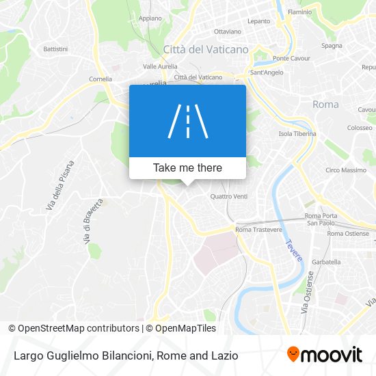 Largo Guglielmo Bilancioni map