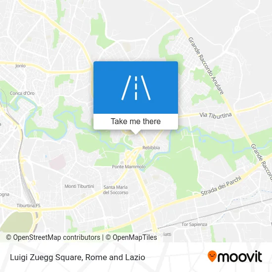 Luigi Zuegg Square map