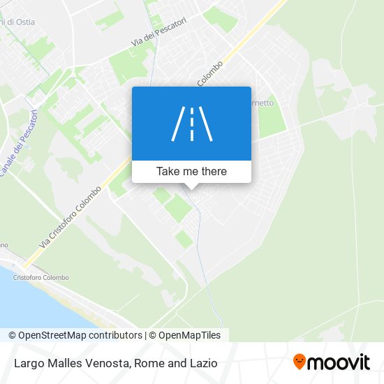 Largo Malles Venosta map