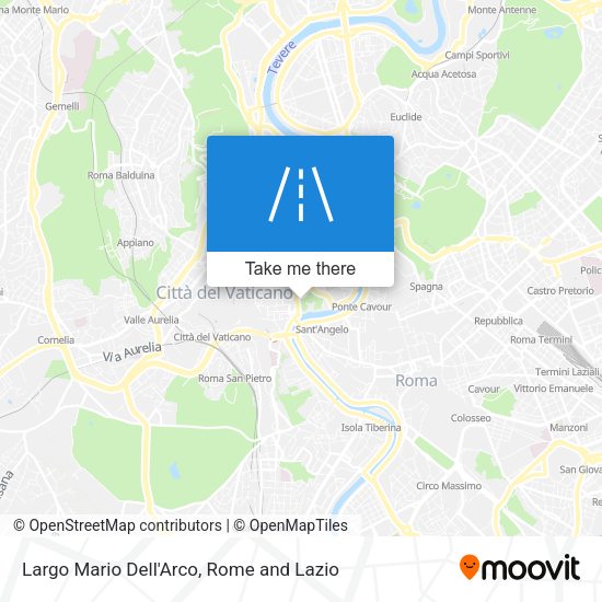 Largo Mario Dell'Arco map