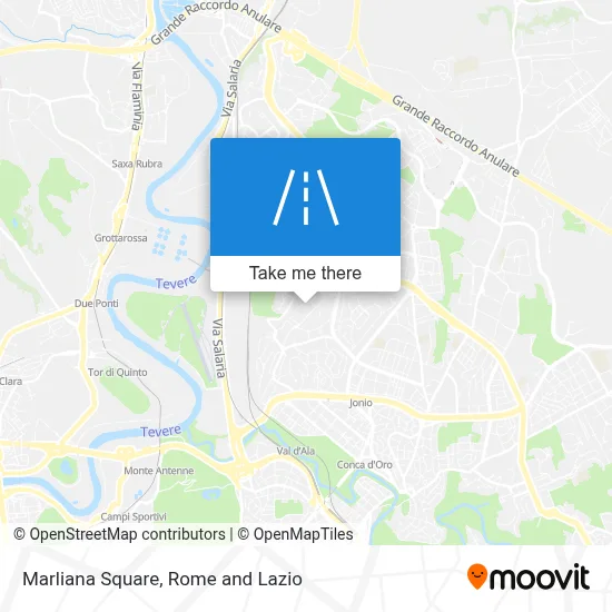 Marliana Square map