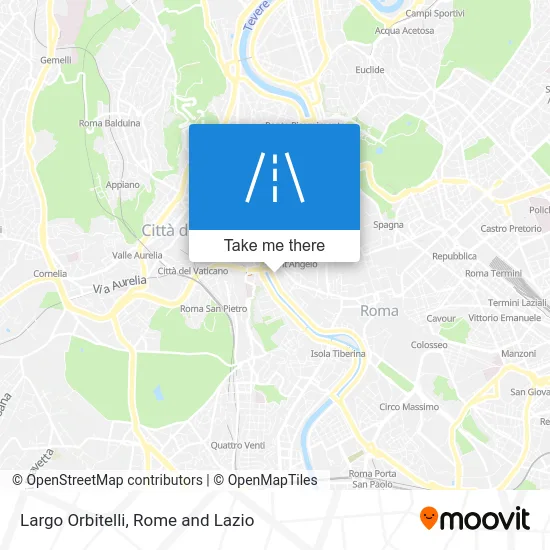 Orbitelli Square map