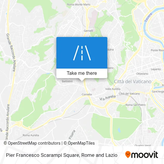 Pier Francesco Scarampi Square map