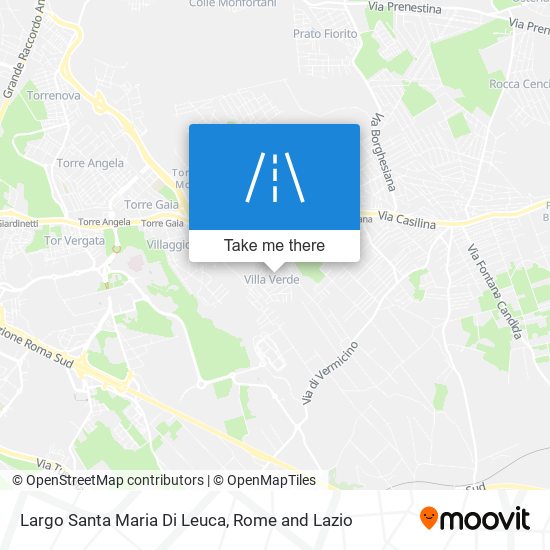 Largo Santa Maria Di Leuca map