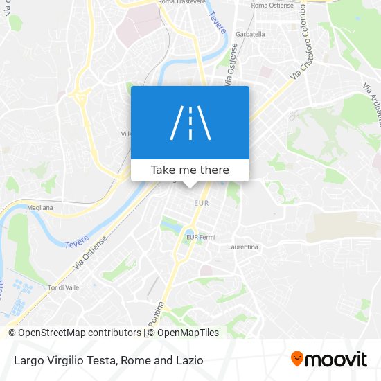 Largo Virgilio Testa map