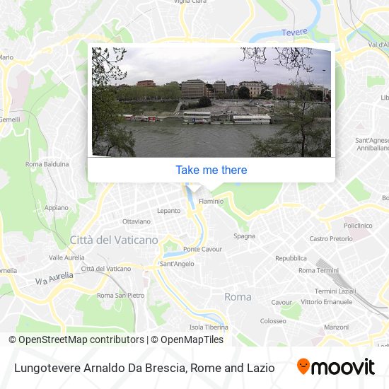 Lungotevere Arnaldo Da Brescia map