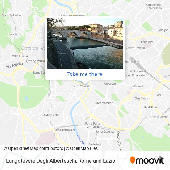 Lungotevere Degli Alberteschi map