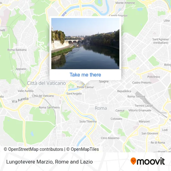 Lungotevere Marzio map
