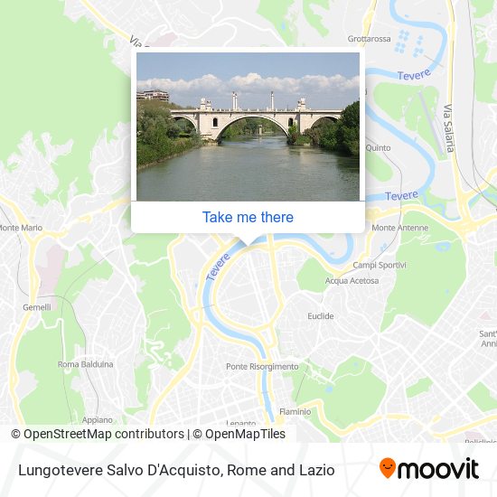 Lungotevere Salvo D'Acquisto map