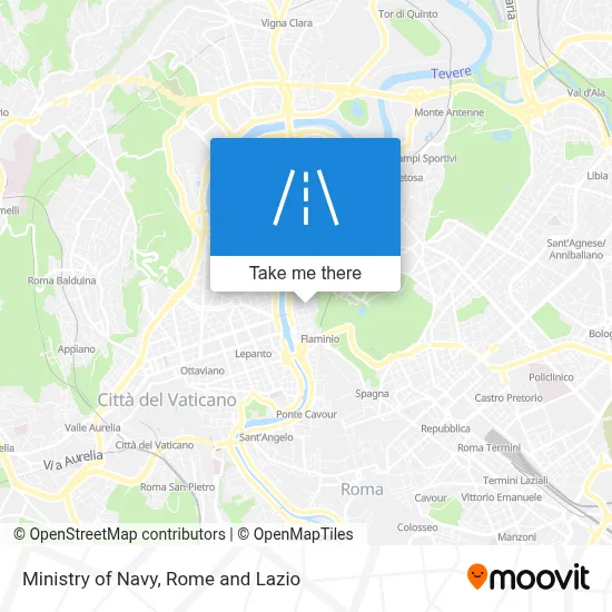 Ministry of Navy map