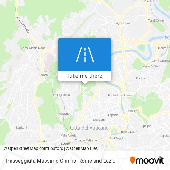 Passeggiata Massimo Cimino map