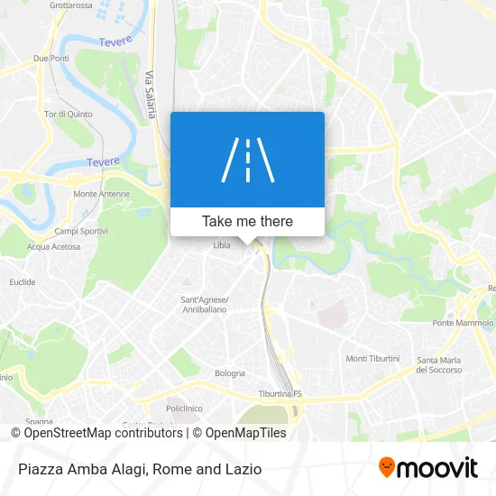 Amba Alagi Square map