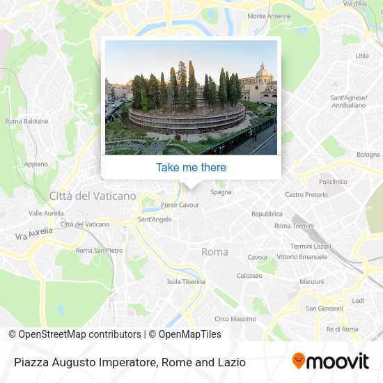 Piazza Augusto Imperatore map
