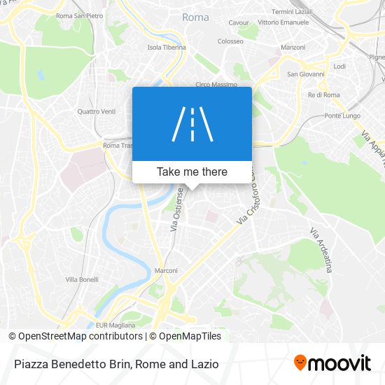 Piazza Benedetto Brin map