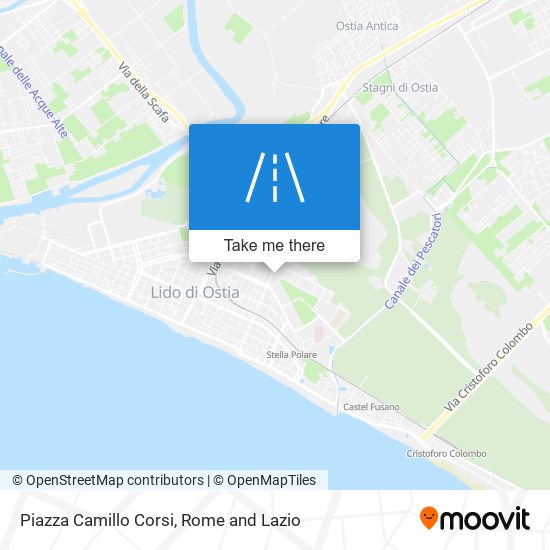 Piazza Camillo Corsi map