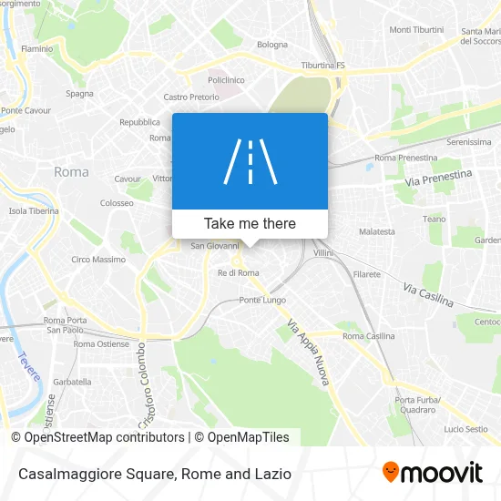 Casalmaggiore Square map