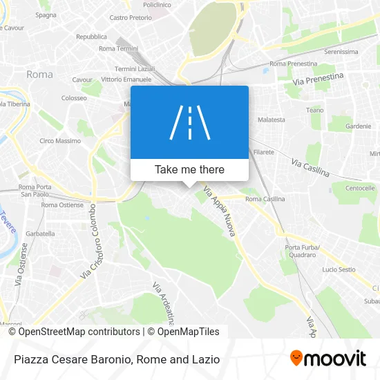 Cesare Baronio Square map