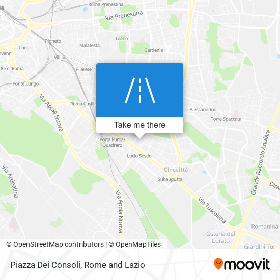 Piazza Dei Consoli map