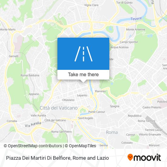 Piazza Dei Martiri Di Belfiore map