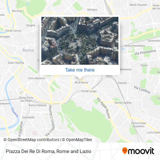 Piazza Dei Re Di Roma map