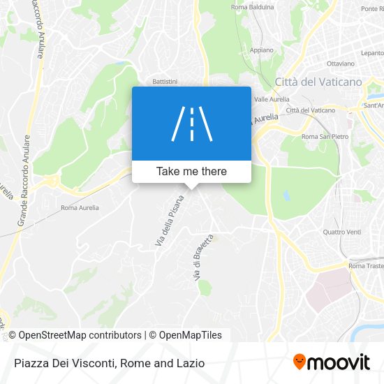 Piazza Dei Visconti map