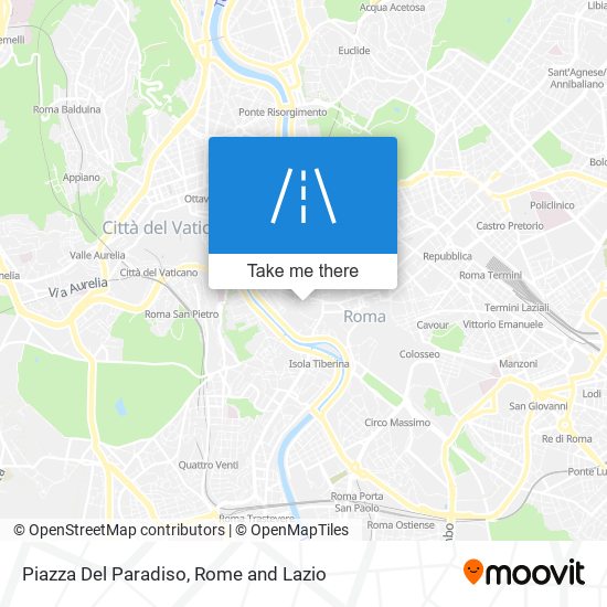 Piazza Del Paradiso map