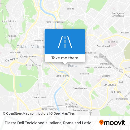 Piazza Dell'Enciclopedia Italiana map