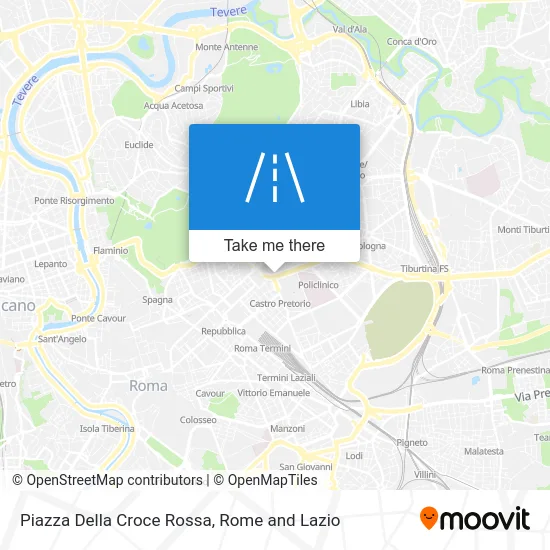 Red Cross Square map