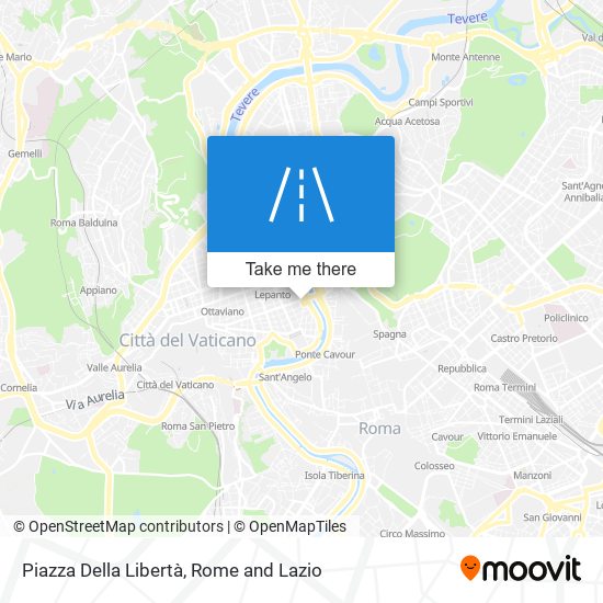 Piazza Della Libertà map