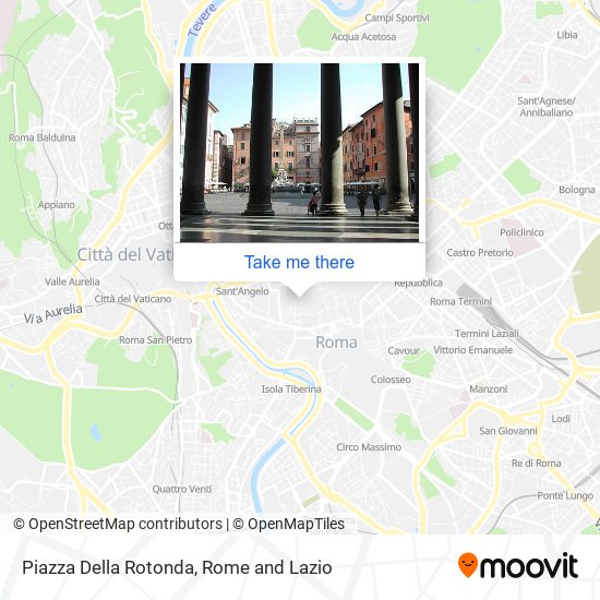 Piazza Della Rotonda map