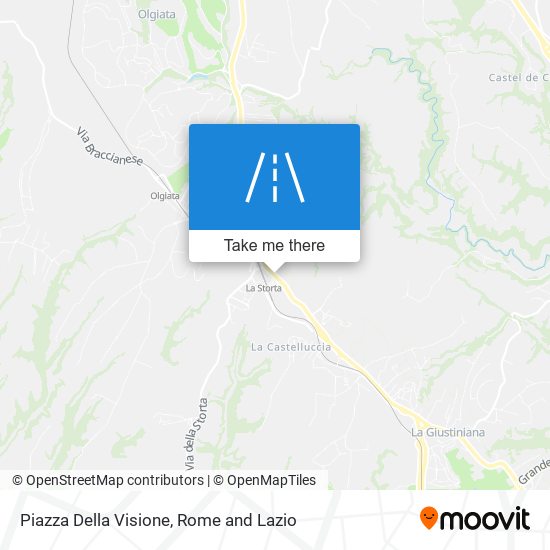 Piazza Della Visione map