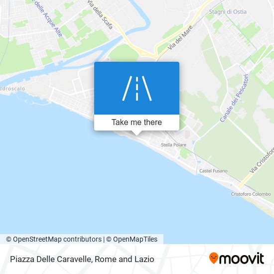 Piazza Delle Caravelle map