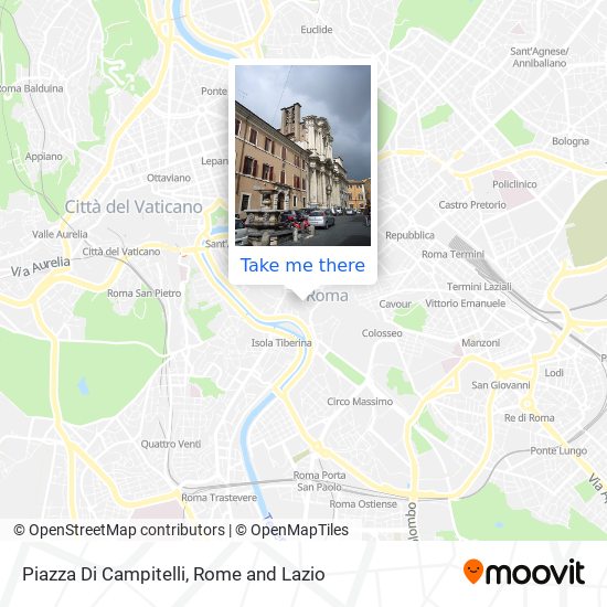 Piazza Di Campitelli map