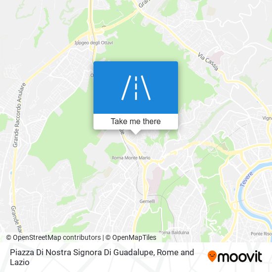 Piazza Di Nostra Signora Di Guadalupe map