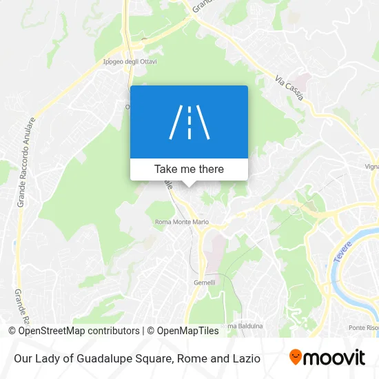 Our Lady of Guadalupe Square map