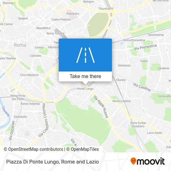 Piazza Di Ponte Lungo map